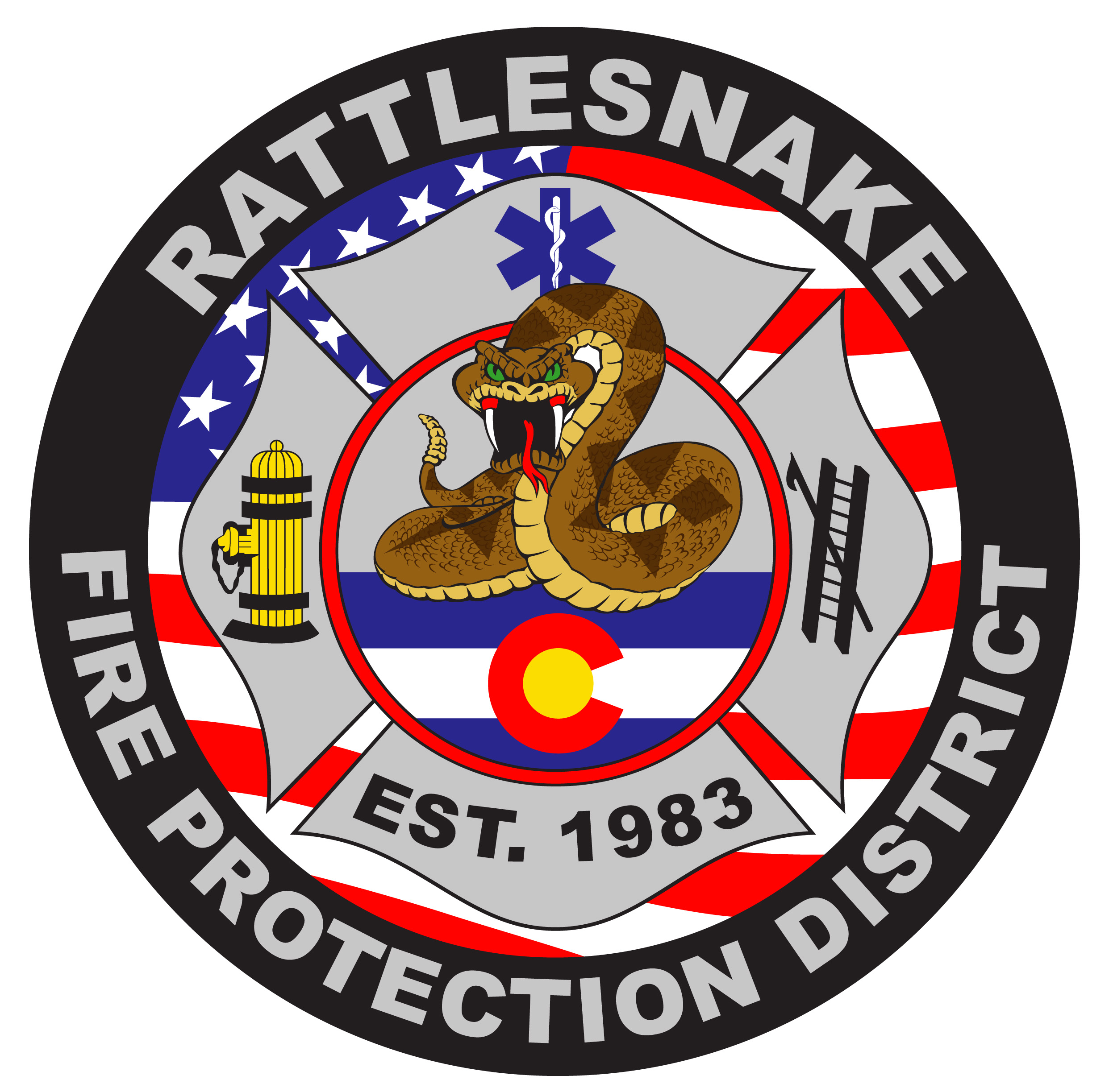 Rattlesnake Fire Protection District Logo