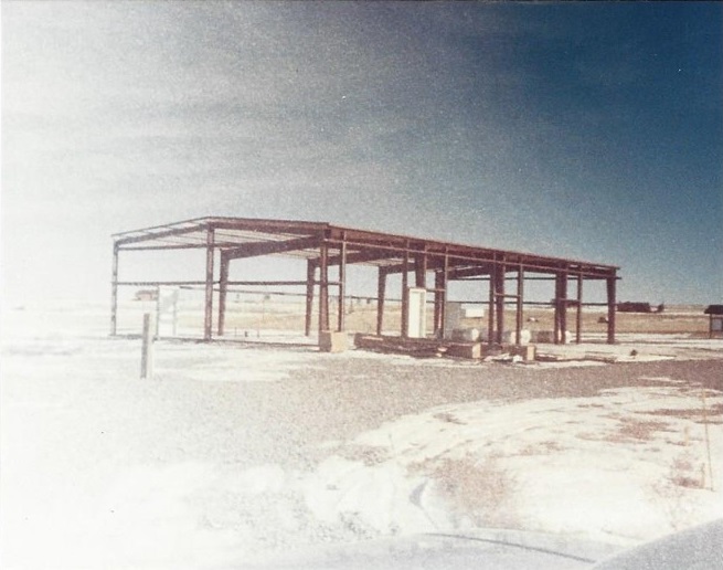 Station 52 being built